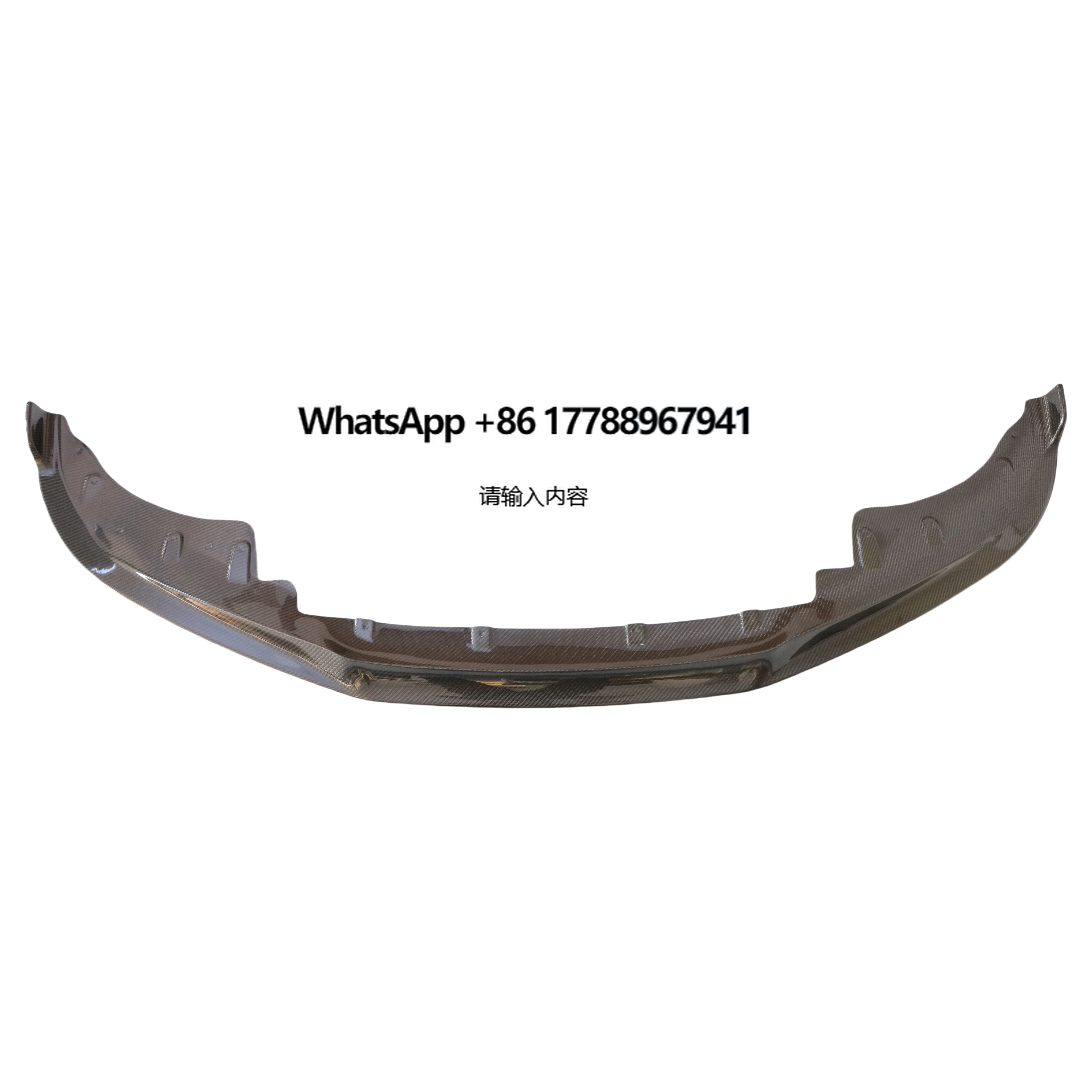 

For 4 Series K Style Upgrade Body Kits Cool Auto Parts Made for Carbon Fiber Front Bumper Lip Brand New K Style Front Lip