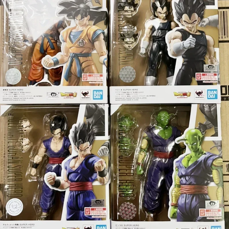 Bandai S.h.figuarts Dragon Ball Super Super Hero Shf Piccolo Vegeta Pvc En Stock Figura de Acción Original Bd Shf Piccolo Modelo de Juguete