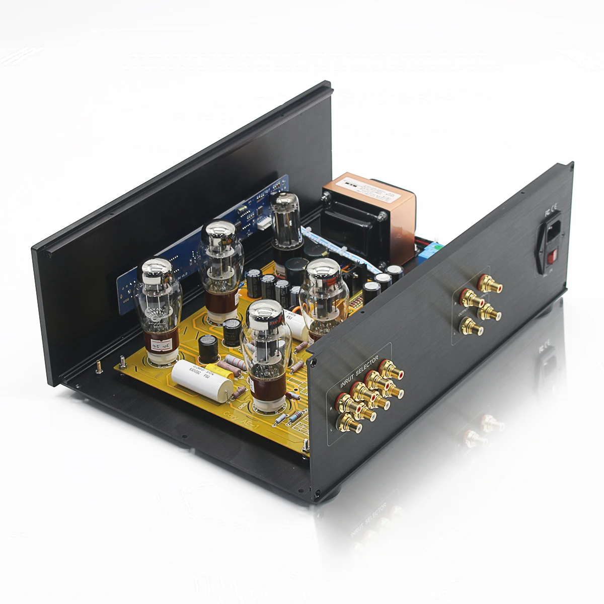 STR11A-Max referencia circuito de CARY-AE1 6SN7/6N8P preamplificador de tubo de vacío estéreo HiFi Audio doméstico 4 en 2 salidas preamplificador