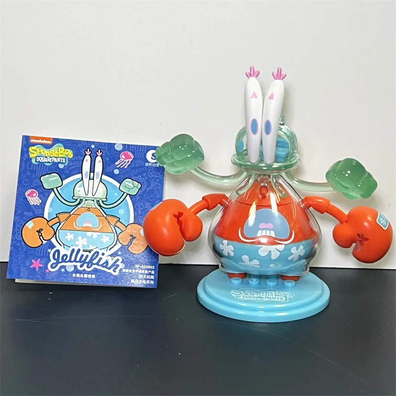 شخصيات أنيمي سبونجبوب سكوير بانت باتريك سكويدوارد مخالب قنديل البحر سلسلة صندوق أعمى لعبة جمع الحلي هدايا الاطفال