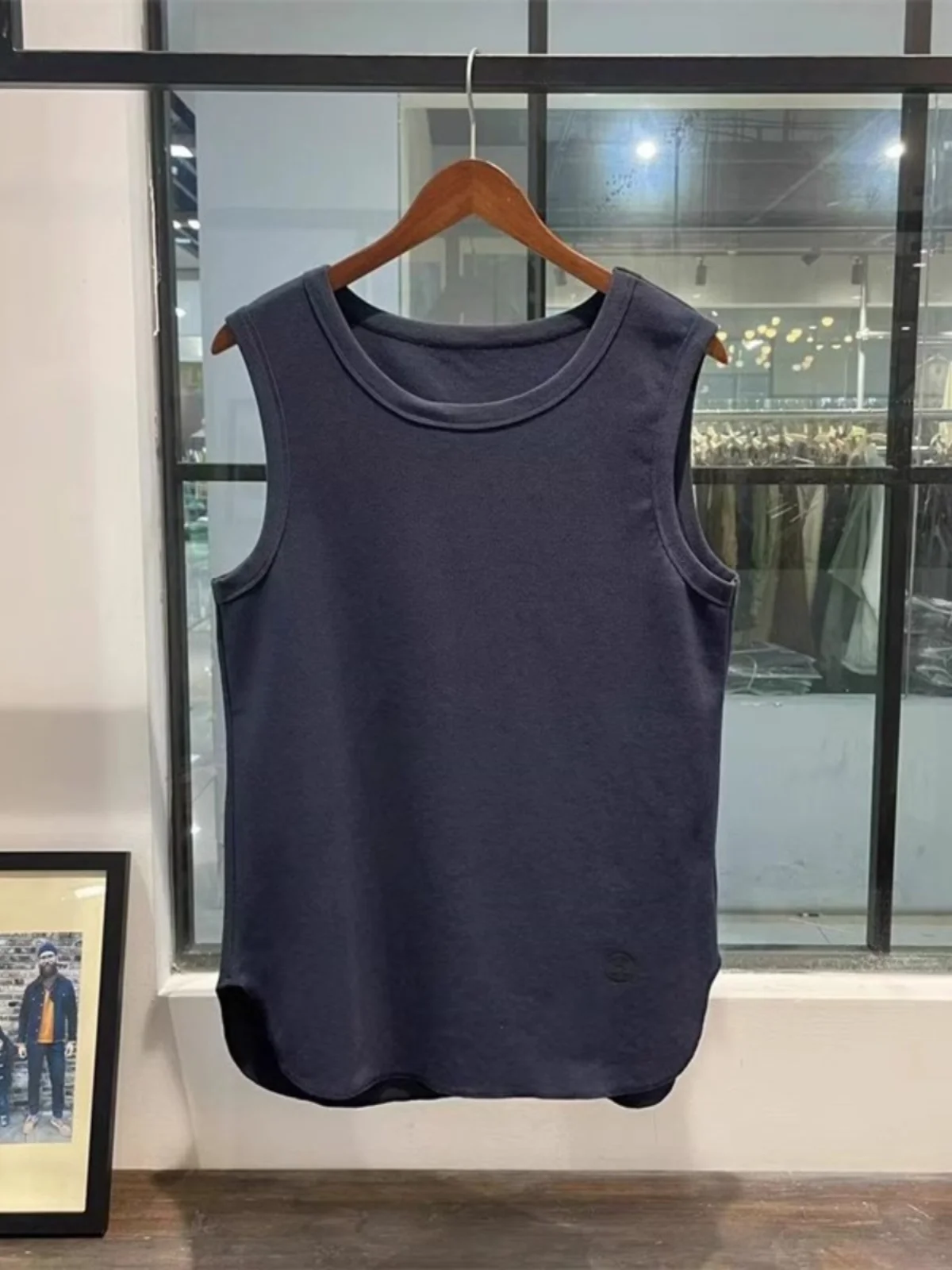 

Extra Large 300 Pou Svel T-irt Workwear Tank Top Men Summer Trendy Loose Sports oulder Hong Kong Sle Body irt