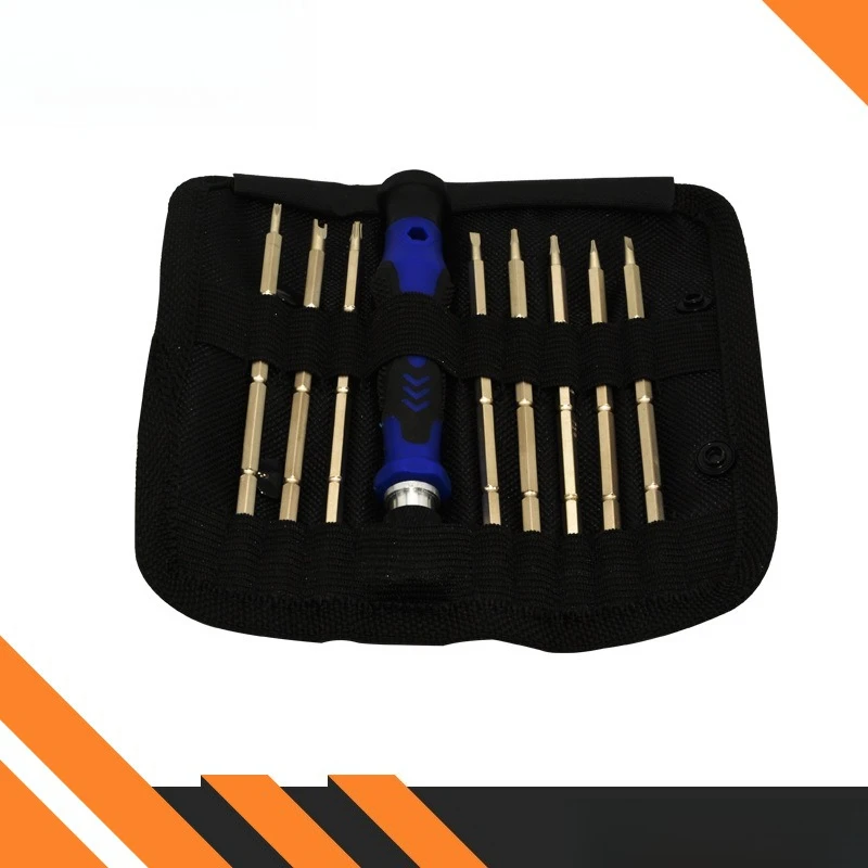 

9 In 1 Multifunctional Screwdriver Set Portable Combination Tool Kit With Canvas Bag