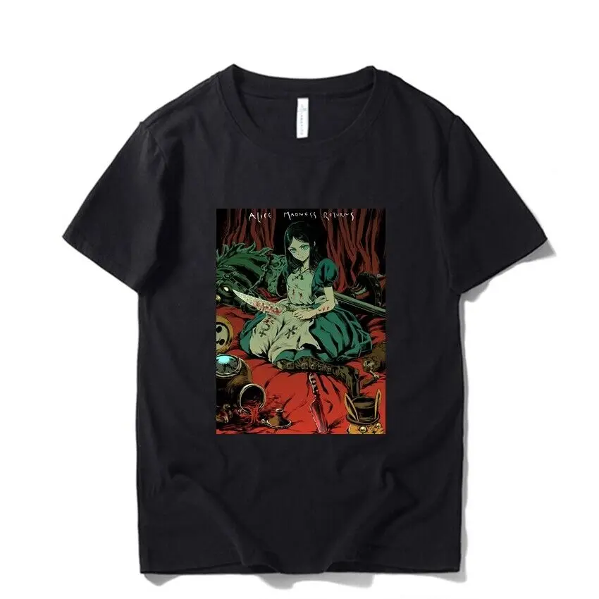 

Alice Madness Returns Printed Unisex T-Shirts 100% Cotton