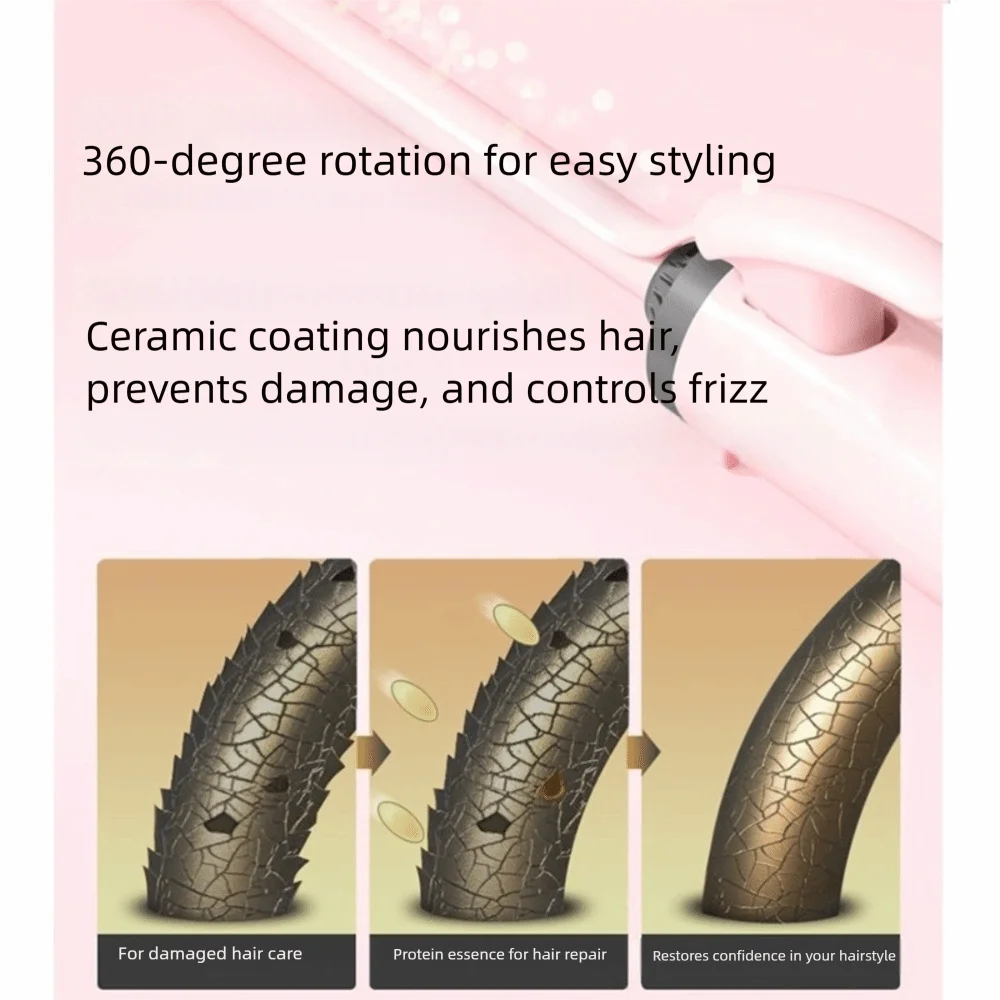 New Professional Hair Curler 9/13mm Small Core Curler Wand Small Crimping Iron works within 12 seconds Mini Hair Curling Iron