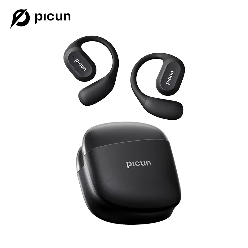 Picun H1 OWS наушники Bluetooth 5,3 беспроводные наушники с воздушной проводимостью HD микрофон для вызова объемный звук ушной крючок спортивный