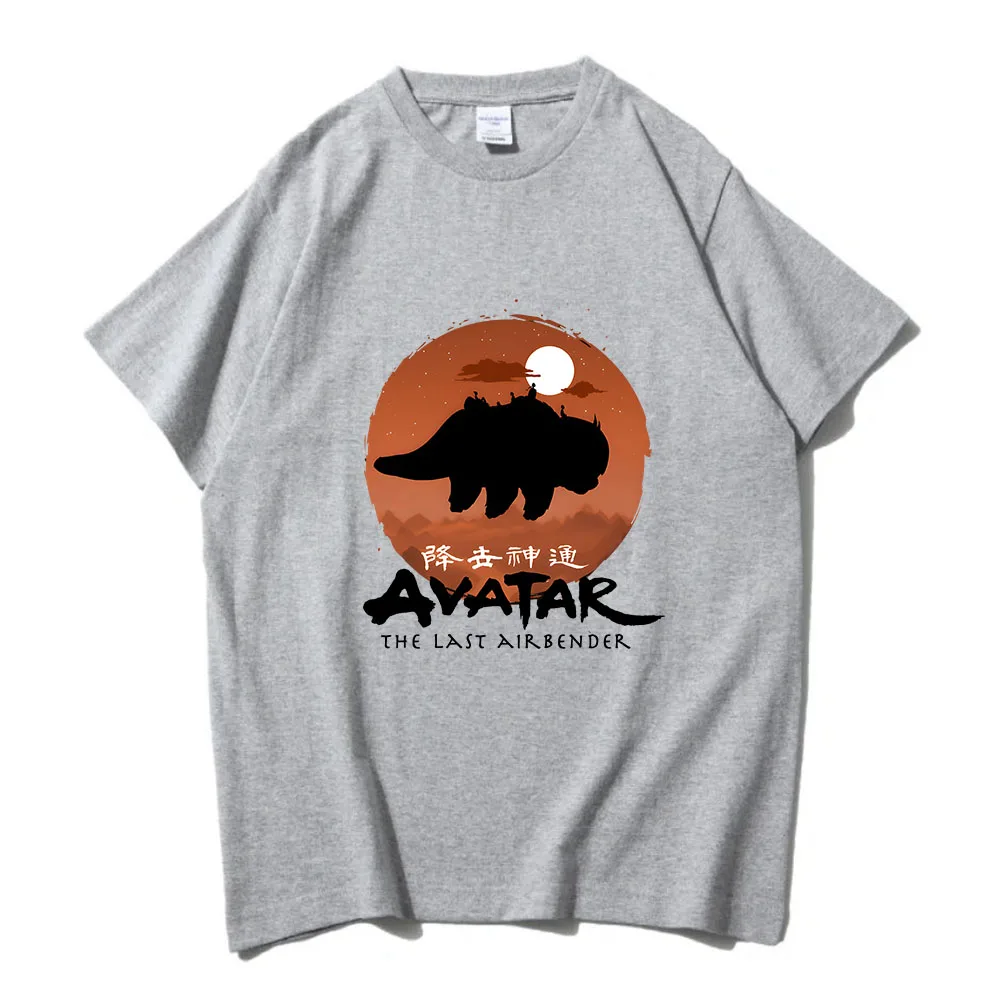 Avatar The Last Airbender Tshirts Casual Short Sleeve Soft Tee-shirt Cotton Comfortable Men/Women T-shirt Spring Summer Camisas