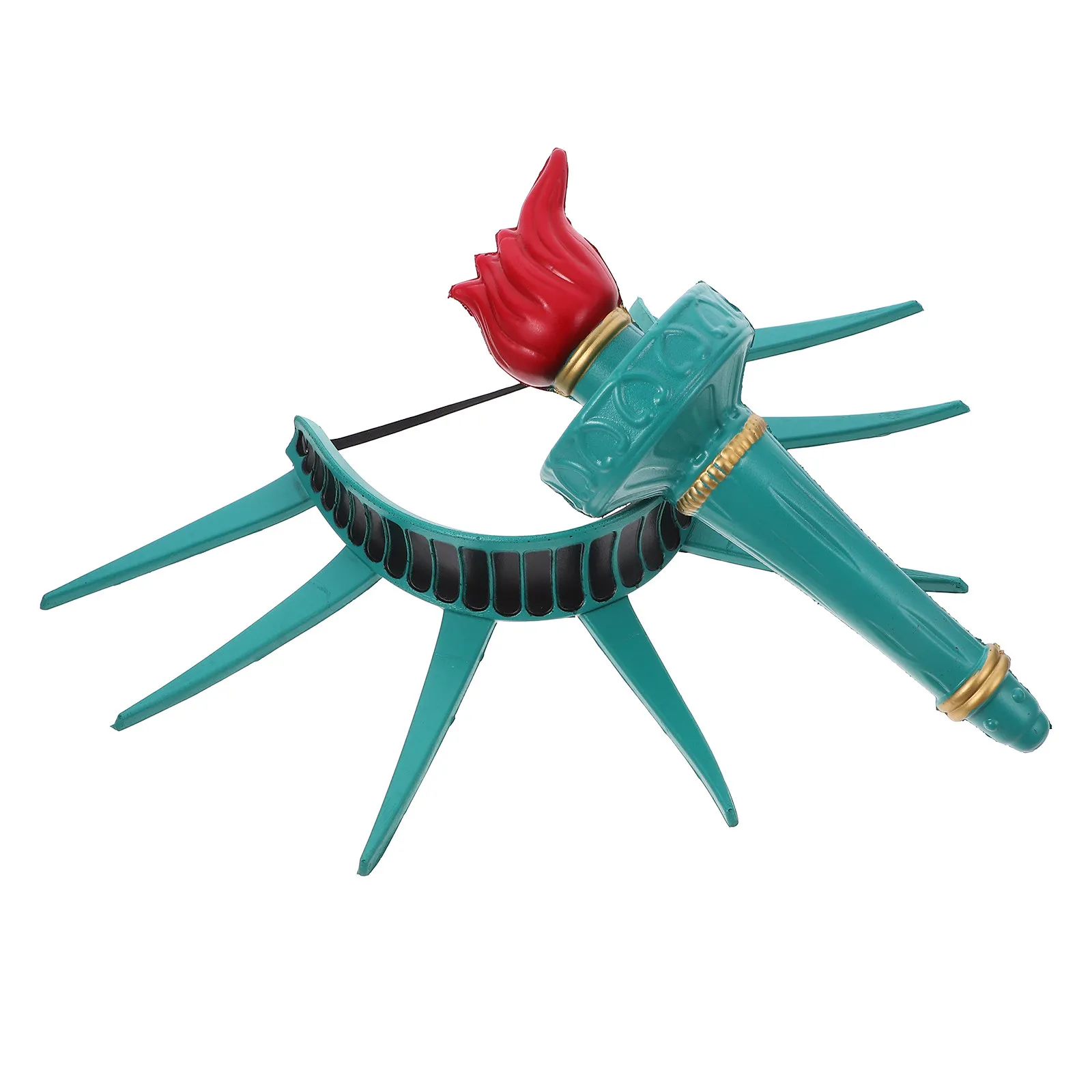 

1Set Statue of Liberty Crown Headband Halloween Cosplay Roleplay Party Accessory Lady Liberty Torch Hat Statue of Costume