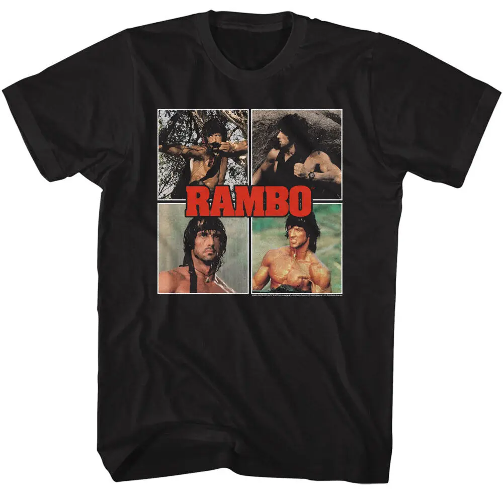 Rambo Boxed Collage T-Shirt