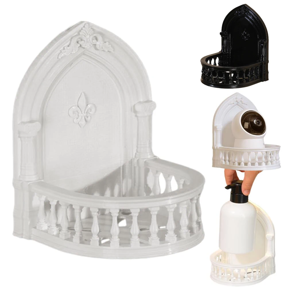 1pc European Style Hanging Rack - Camera Holder Durable Plastic Display Stand for Succulents, Plants, Figurines & Collectibles ﻿