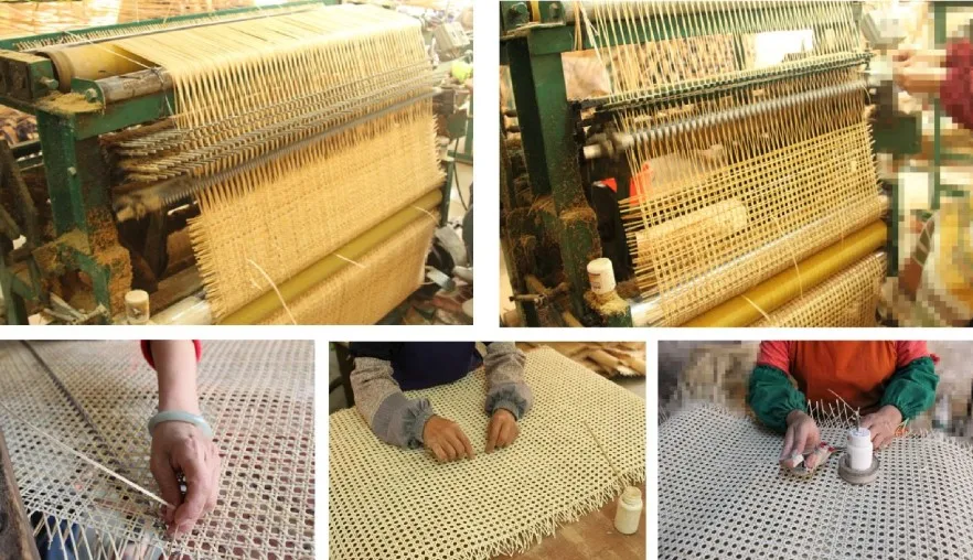 15 Meter/Rolle Natürliches Indonesisches Echtrattan-Geflecht für Möbel, Stühle, Tische, Decken, Hintergründe, Türen, DIY-Material – Detail 5