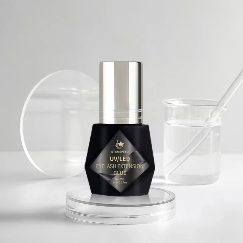 

Оптовый микроволновый УФ-светодиодный клей для наращивания ресниц с частной маркой УФ-светодиодный клей для ресниц Светодиодный УФ-клей