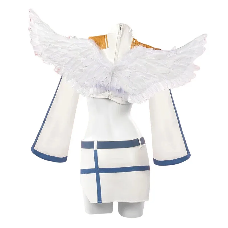 

Cy2.5 Dimensional Seduction Liliel Lillyel Lilysa Mikari Ririsa Nigoriri Milliela Cosplay Costume Wings Wig Anime Cos Full Set