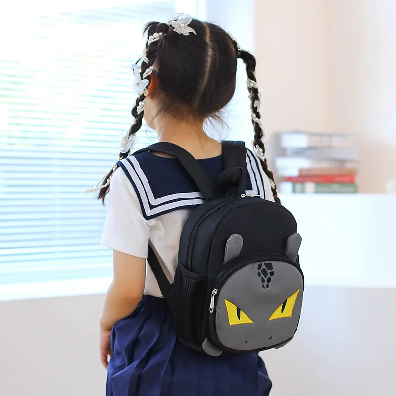 Mochila personalizada de dibujos animados para niños y niñas, mochila bonita para estudiantes de guardería, cocodrilo