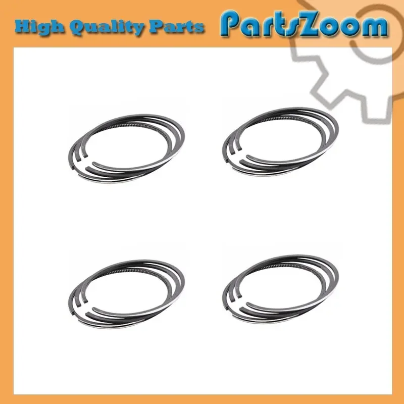 

4PCS STD Piston Ring for Isuzu ELF C190 C240 4 Grooves