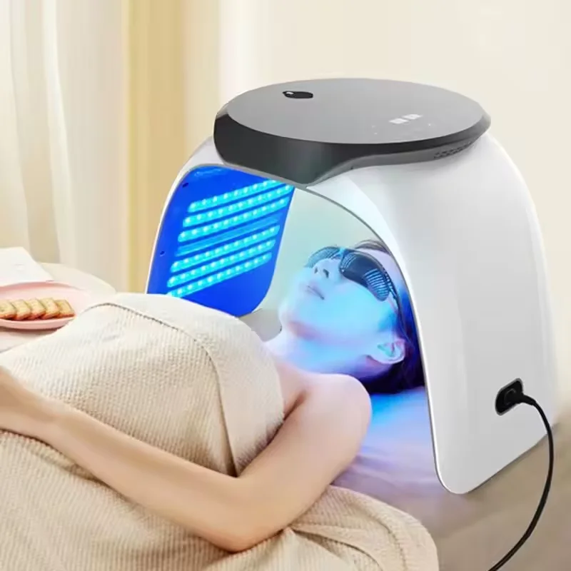 New Arrival color skin care led facial masks nano mist skin rejuvenation pdt led light therapy machine beauty products for spa