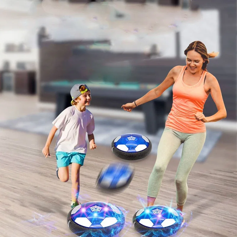 Suspension Football Toys With Flashing Light Model Electric Rechargeable Hover Soccer Educational Balls for children