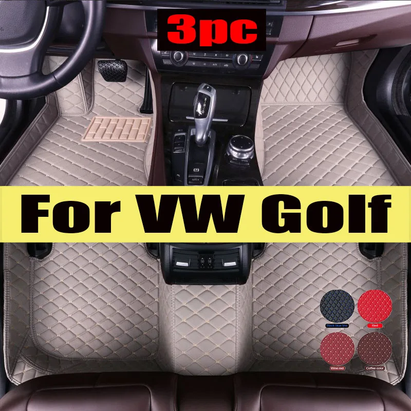 

Car Floor Mat For VW VW Golf Mk4 1J TDI 1998~2003 3door Anti-dirt Car Trunk Floor Mat Dedicated Interior Car trunk mat