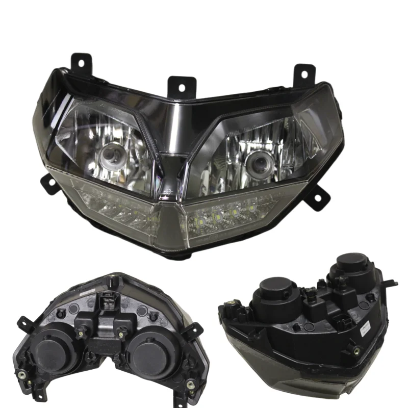 Modifica faro moto per Benelli TRK502 BJ500GS-A/5D con fari full LED e accessori a doppia lente