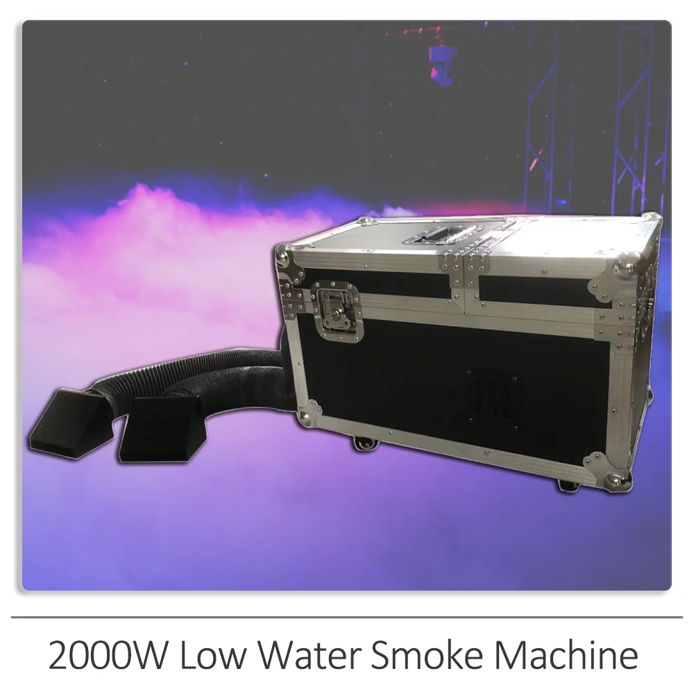 New 2000W Low Lying Fog Machine Water Smoke Machine Effect Equipment Performance DJ Wedding Party Club Stage Water Mist Machine