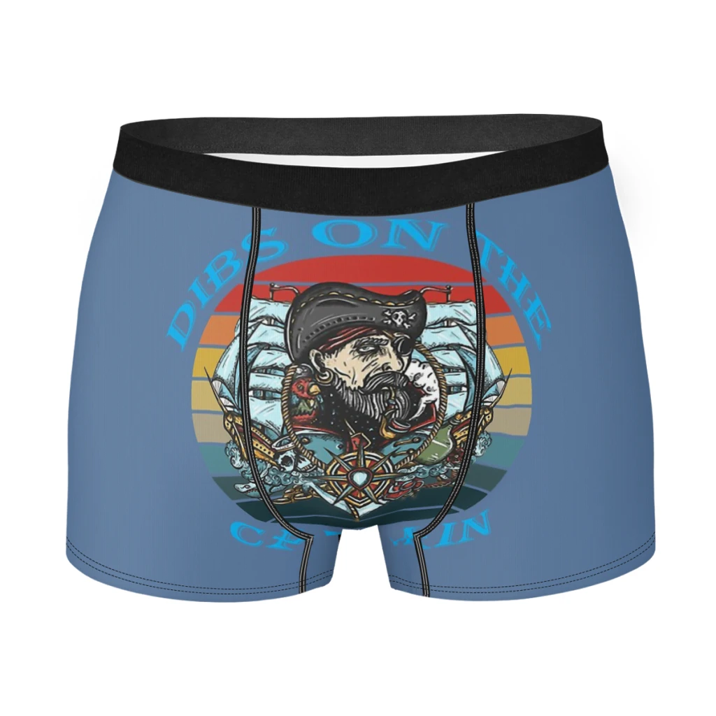 Sailing Captain Maritime Hegemon Underpants Homme Panties Men's Underwear Sexy Shorts Boxer Briefs