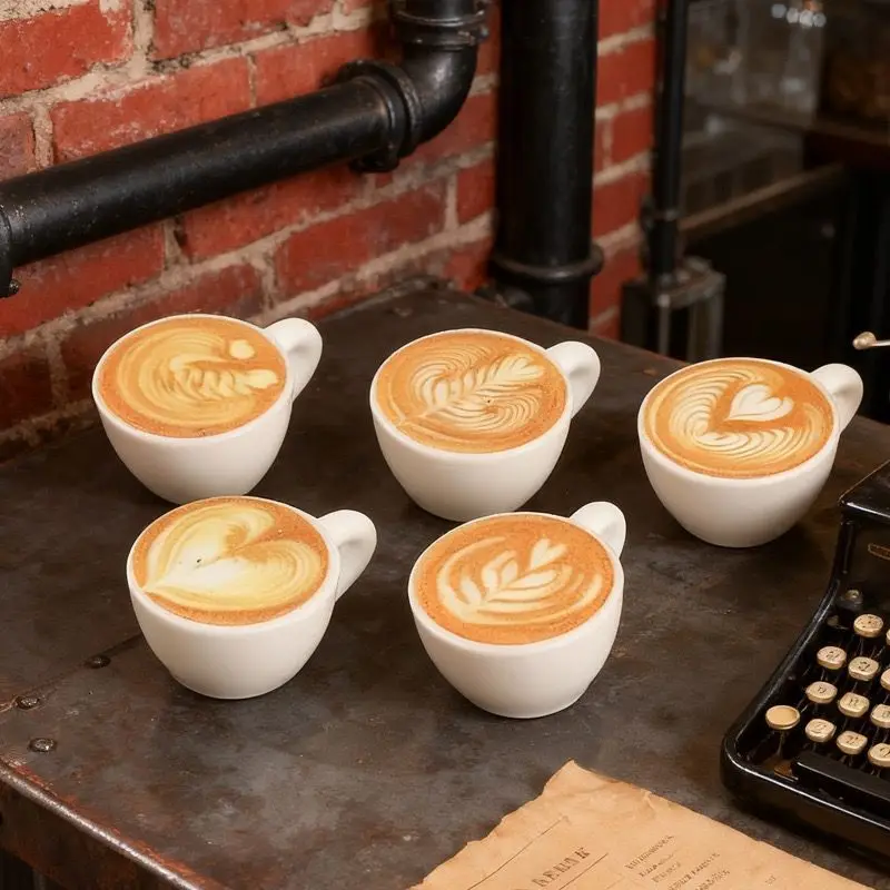 Simulated coffee cups, mini three-dimensional milk tea cups, DIY resin decorative accessories, miniature landscape ornaments