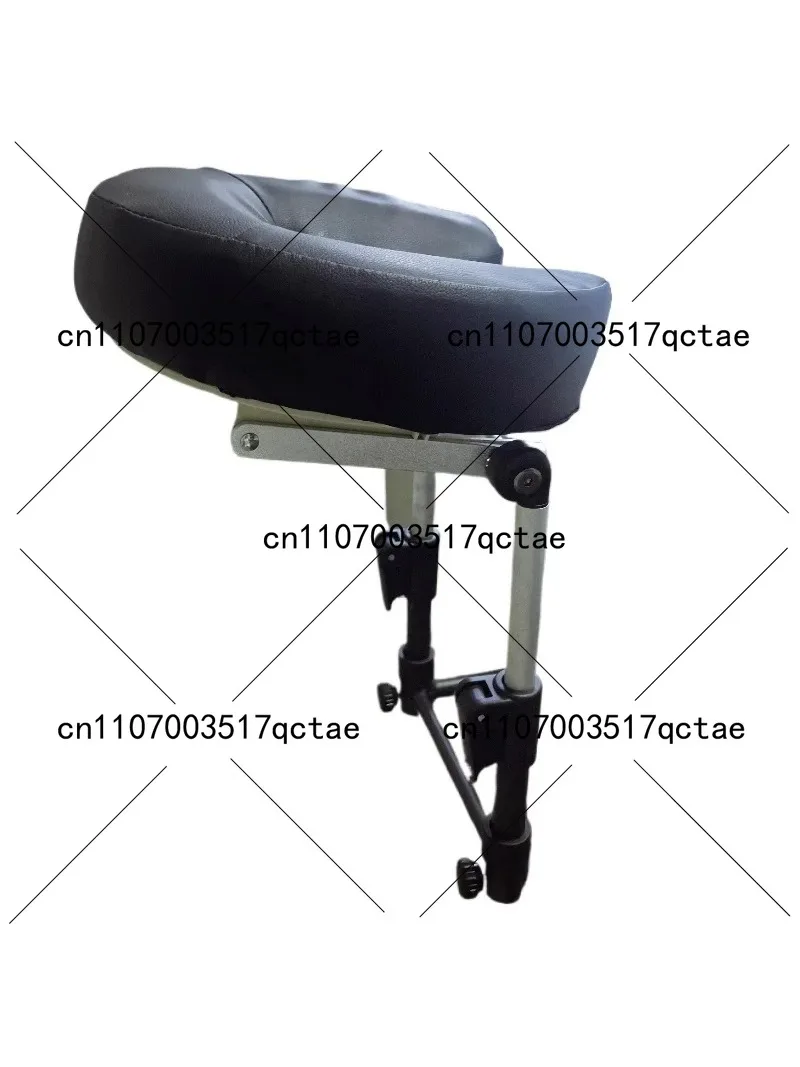 Portable Facial Hole Bed Pillow with Foldable Support Frame, Adjustable Massage Stand for Spa Table Accessories