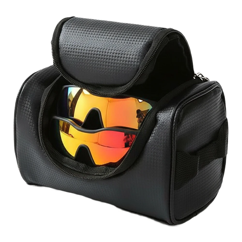 

Дорожная водонепроницаемая сумка для лыжных очков с застежкой-молнией, губчатая подкладка, бархатная подкладка, сумка для переноски для занятий спортом на открытом воздухе