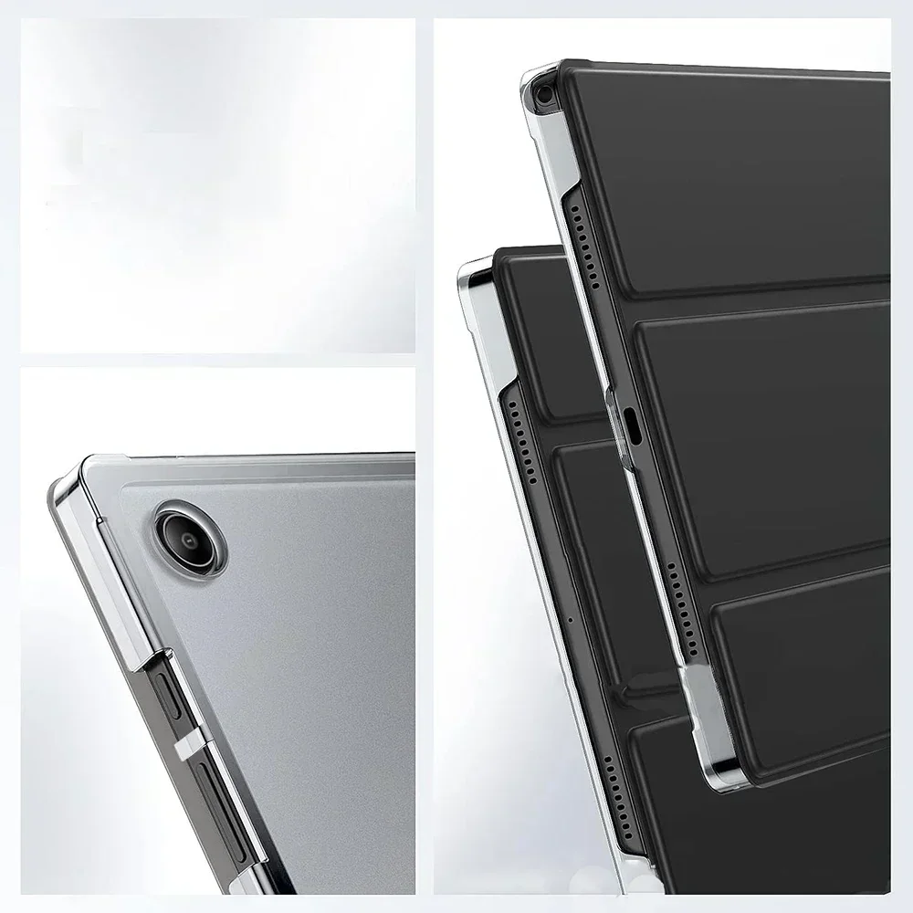 サムスンタブレット用の完全な保護カバー,スマートな睡眠,目覚め,3つ折り,スタンド,タブ,A9プラス,2020, 11,サムスンギャラクシーSM-X210, SM-X215