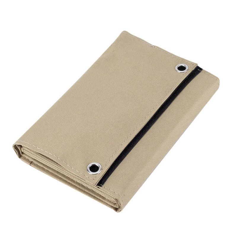 2USB Portable Waterproof Plate For Cell Phone Power Bank 10W Battery Charger Outdoor Tourism Fishing Khaki