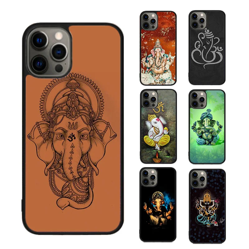 Ganesh Elephant God Phone Case cover For iPhone SE2020 15 16 14 13 Pro Max Coque 12 11 Pro Max For Apple 8 PLUS 7 6S fundas