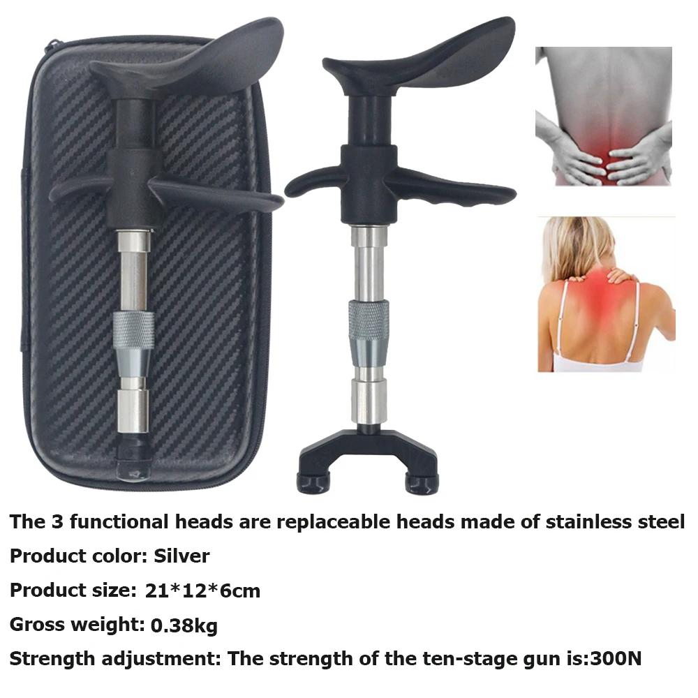 300N Chiropractic Adjusting Tool Manual Therapy Spine Correction Tool For Body Relaxation Spinal Adjustment Body Muscle Massager