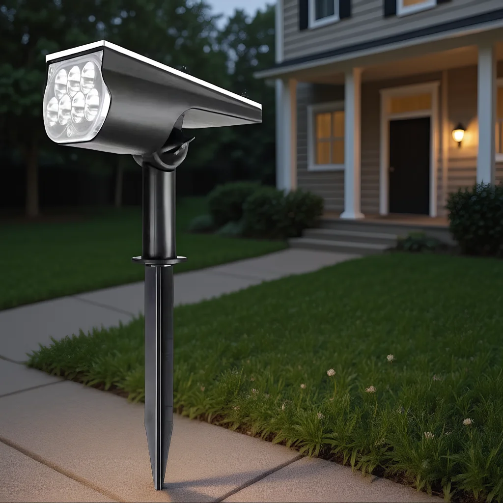 

Светодиодные солнечные ландшафтные фонари IP65 Водонепроницаемые наземные настенные наружные освещения