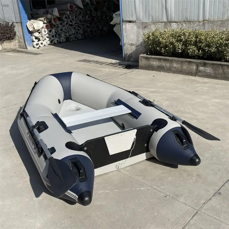 Solar Marine 2 Person 2.3M High Speed Kayak Inflatable Assault Boat Luxury Yacht Air Deck Floor for Water Play Entertainment - view 5
