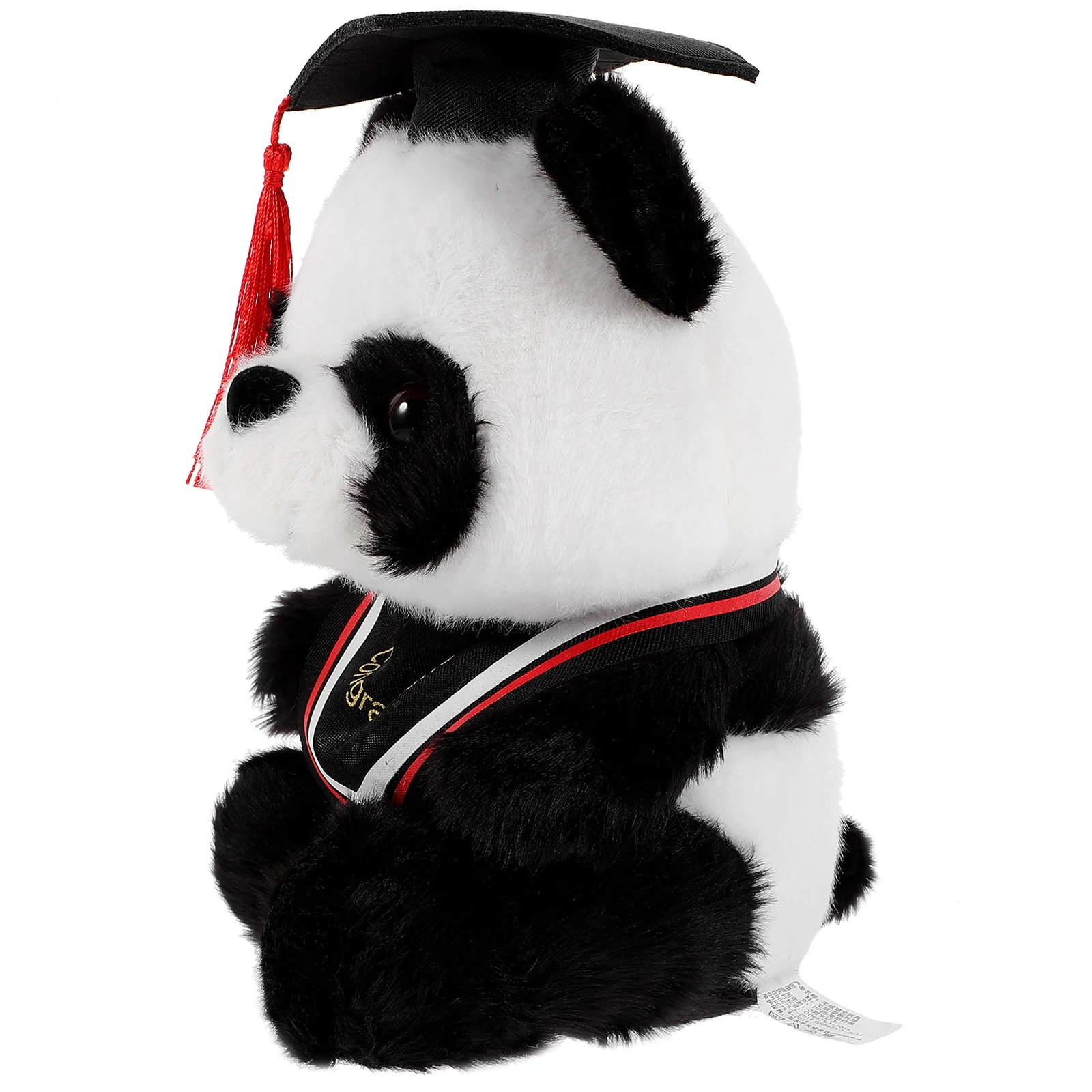 Doctor KrasnoPlush Figure Jouets avec casquette de graduation, AdTosCartoon, Cadeau d'animaux en peluche mignons