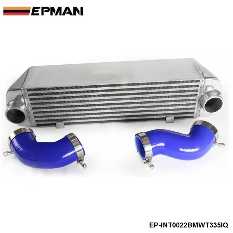 FOR BMW 135 135i 335 335i E90 E92 06-10 N54 TWIN TURBO INTERCOOLER WITH SILICON HOSE KIT