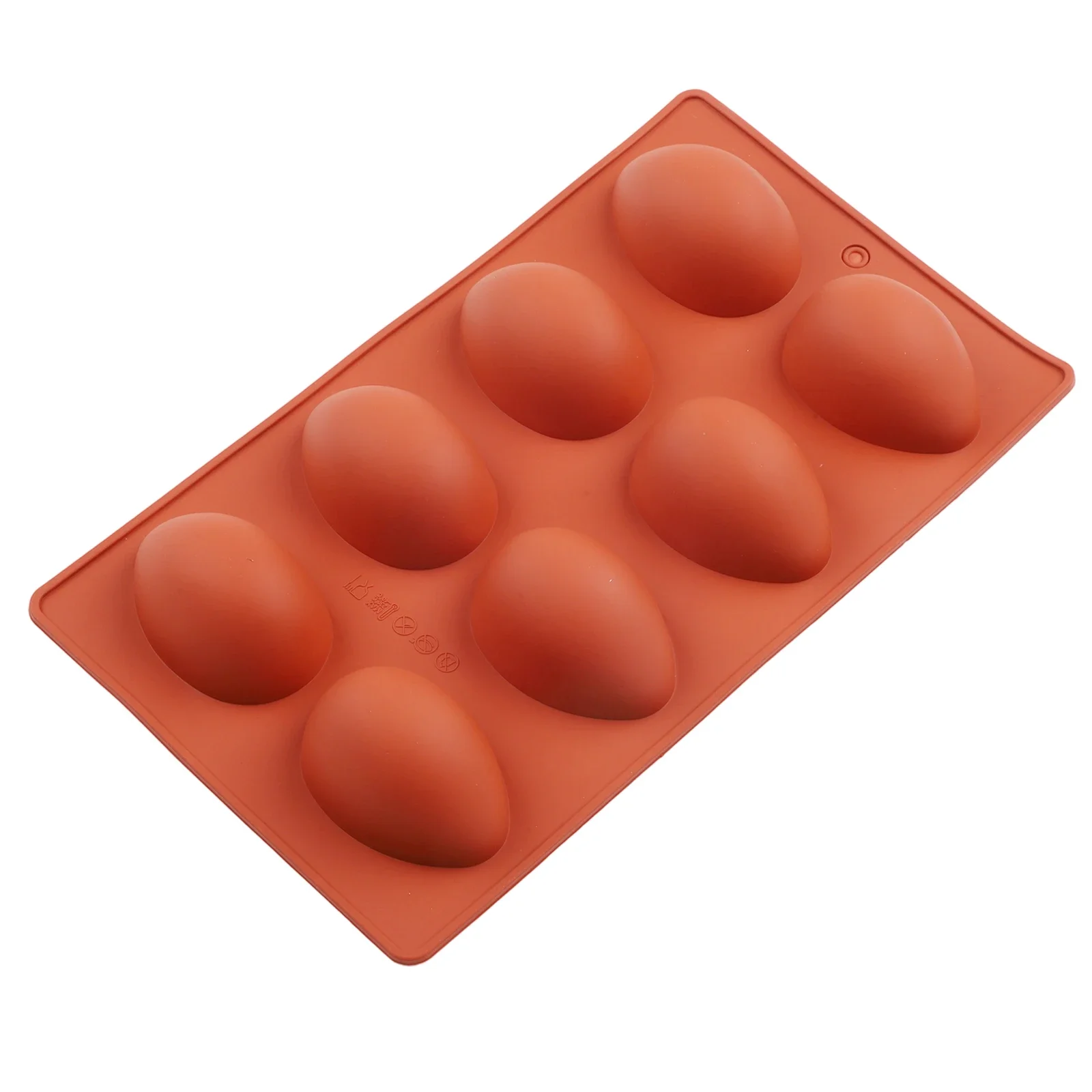 Holiday Baking Purple 8 Cavity Silicone Form Reusable Versatile Applications Easy To Clean Effortless Cleaning