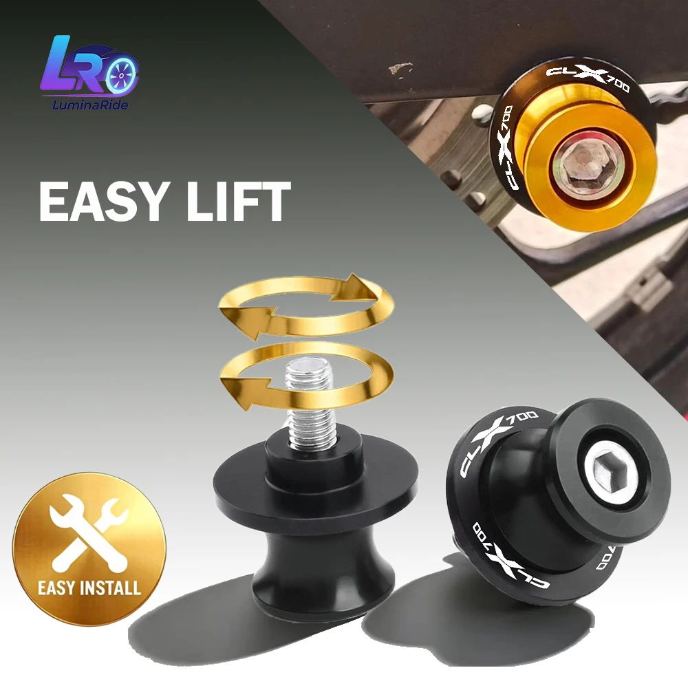 

Swingarm Spools Slider 7 Colors Fit For Cfmoto CLX700 700CL-X 700 CLX CL-X Motorcycle Stand Screw M10 CNC Accessories