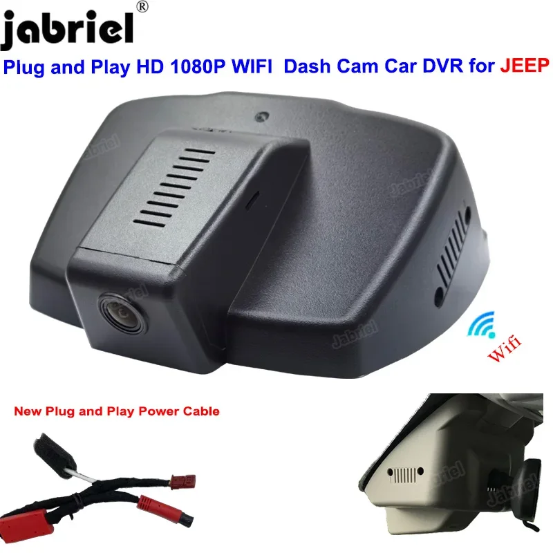 New Plug And Play Auto Wifi Dash Cam Car Dvr Video Recorder For Jeep Renegade 2014 2015 2016 2017 2018 for Dodge for Chrysler