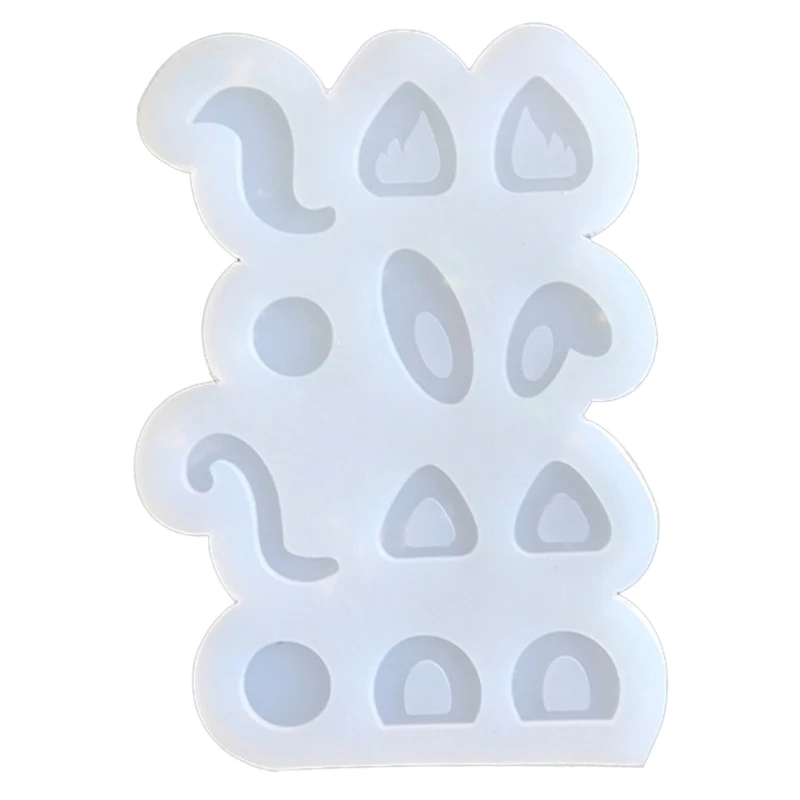 Animal Parts Silicone Mold Resin Shaking Cup Mold for Pendant Jewelry