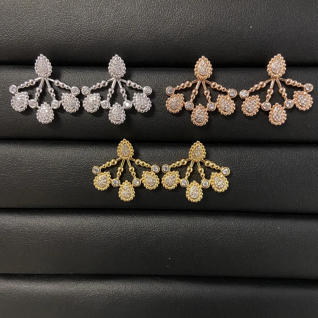 

Бутик ювелирных изделий, романтические свадебные украшения, аксессуары, классические женские серьги из стерлингового серебра 925 пробы в стиле капли воды