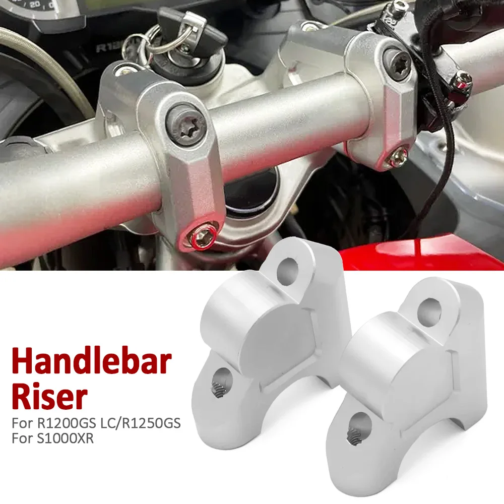 

32MM CNC Handlebar Riser For BMW R1200GS LC R1250GS Adventure S1000XR R1250RT R 1200 GS LC ADV Handlebars Back Move Mount Otilli
