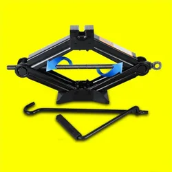 1SET Lifting Jack Scissor Jack 1 Tons Hand Operated Vehicle Tools Replace Tire Car Tire Change