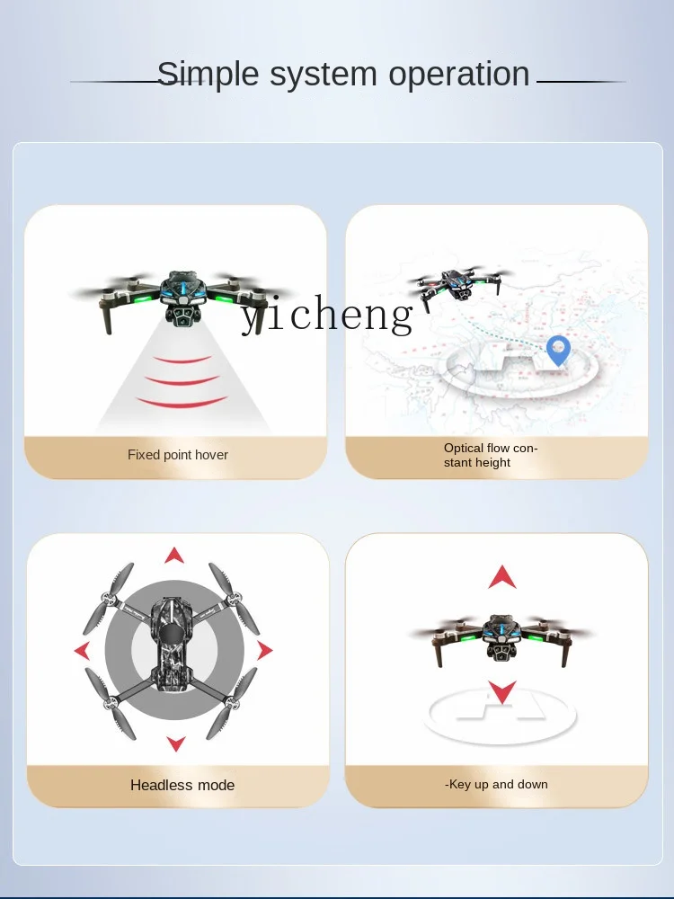 ZC UAV Obstacle Avoidance Aircraft for Areal Photography HD Professional GPS Children Remote Control Aircraft