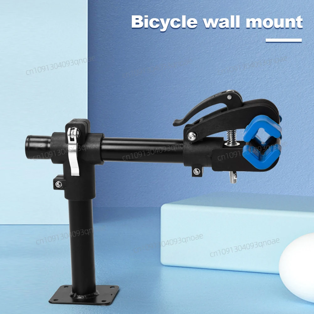 Bike Wall Mount Rack Universal Desktop Maintenance Rack Adjustable Height Strong Load Capacity Bicycle Parking Rack Accessories