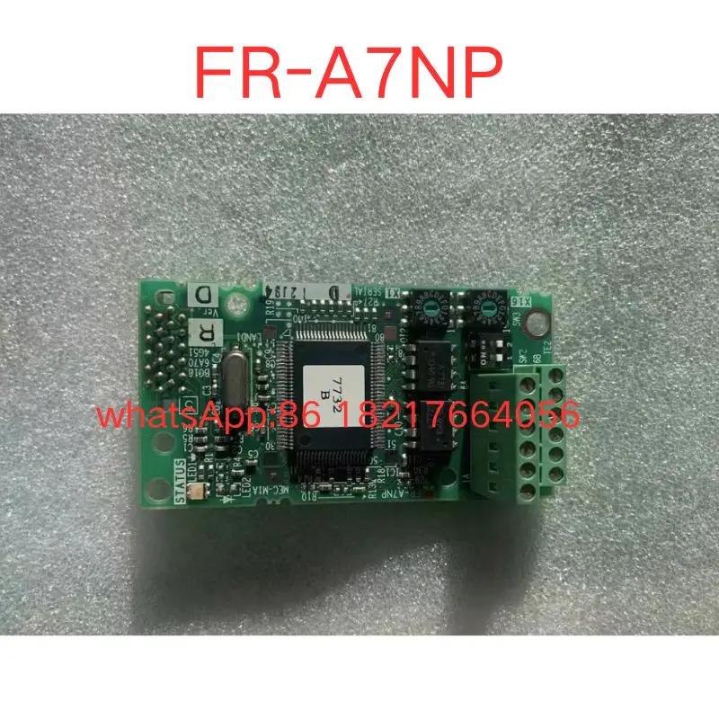 

Used FR-A7NP Inverter PG card In good working condition fast shipping