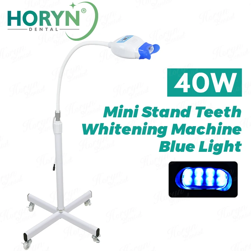 40W Dental Cold Light Lamp 3Color/Blu-ray Teeth Whitening Machine Bleaching Accelerator Device LED Light Dentistry Tool