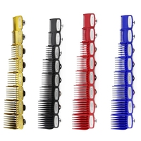 8Pcs Professional Limit Comb Cutting Guide Combs Set For many Wahl & kemei & VGR Clipper Comb Guard Barberia
