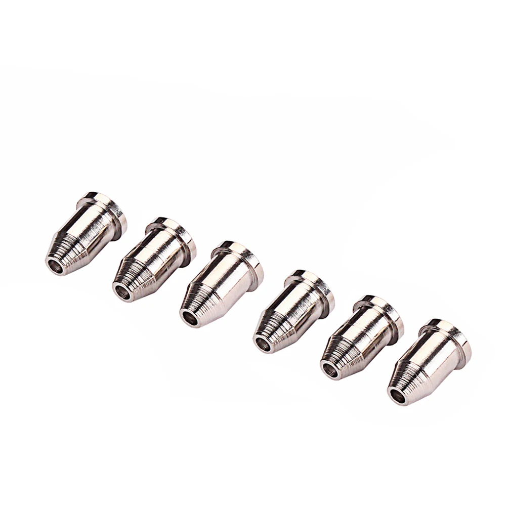 

6 Pcs Guitar String Buckle Accessories Through Body Ferrules for Bass Existing Guitars Parts