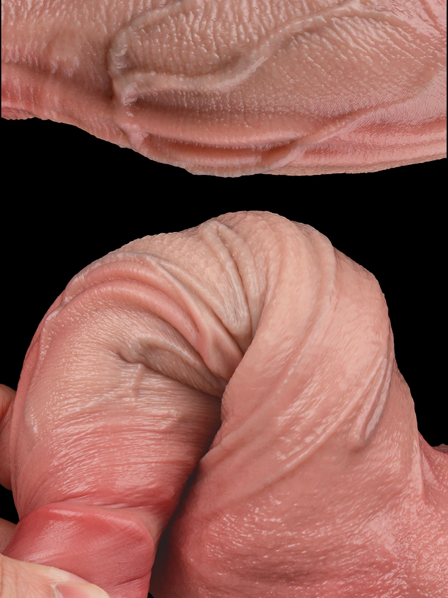 Realistic Suction Cup Dildo 7.5 Inch, Veined Textured Silicone Penis for G-Spot Stimulation, Solo & Couples Use