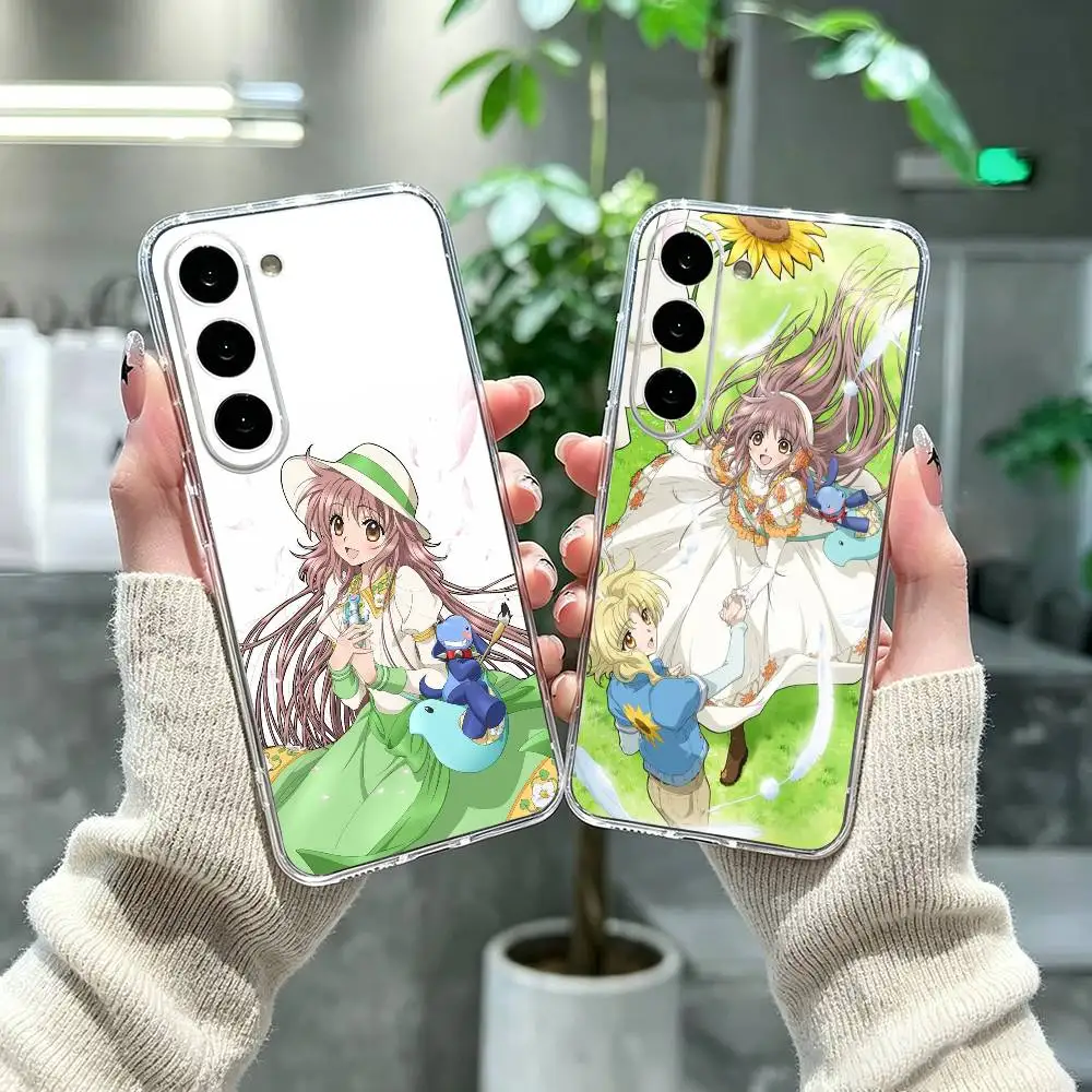 cute anime K-Kobato Clear Phone Case for Samsung A71, A70, A52, A51, A40, A30, A20
